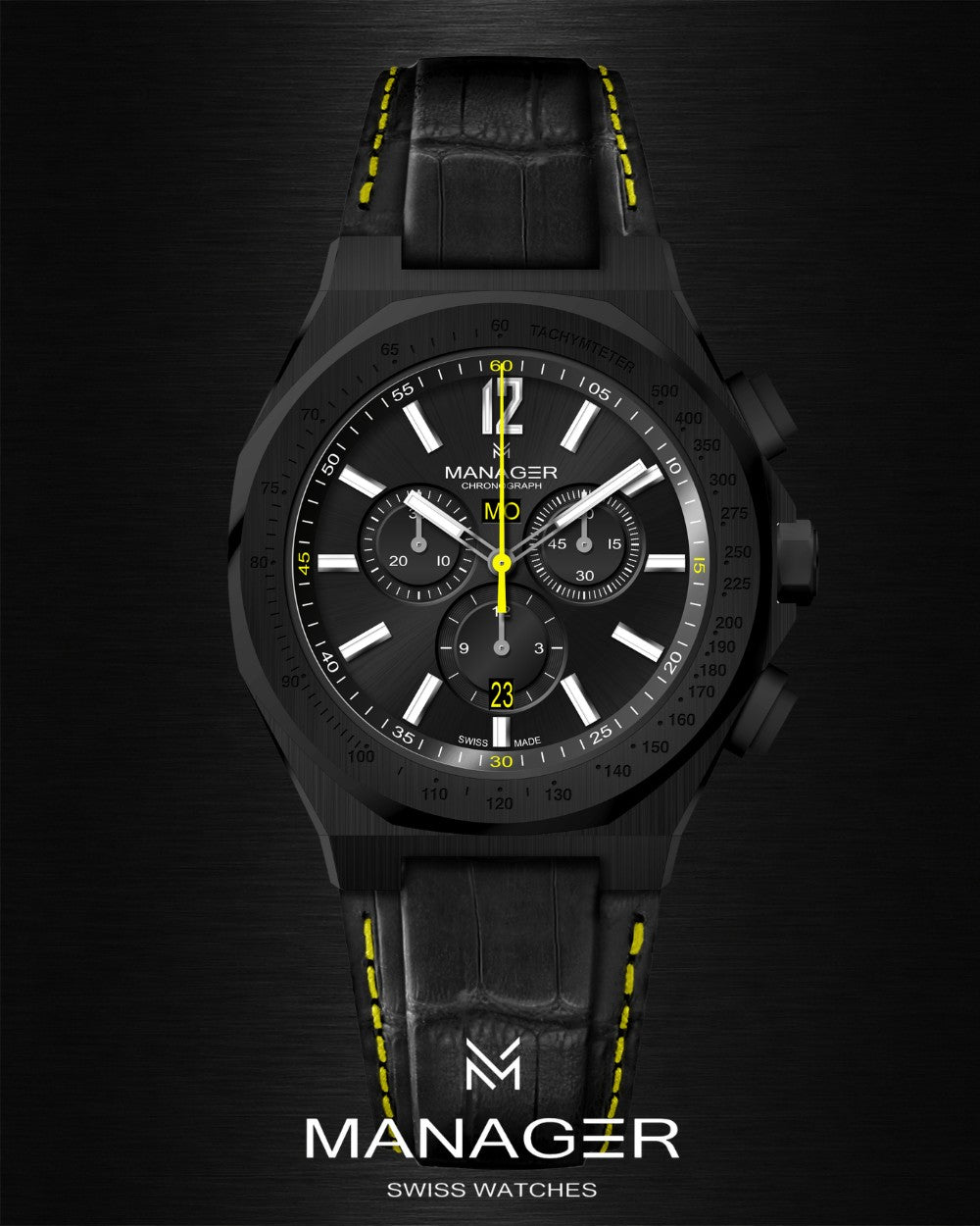 Manager Urban-Ch02 44 mm - Full Black