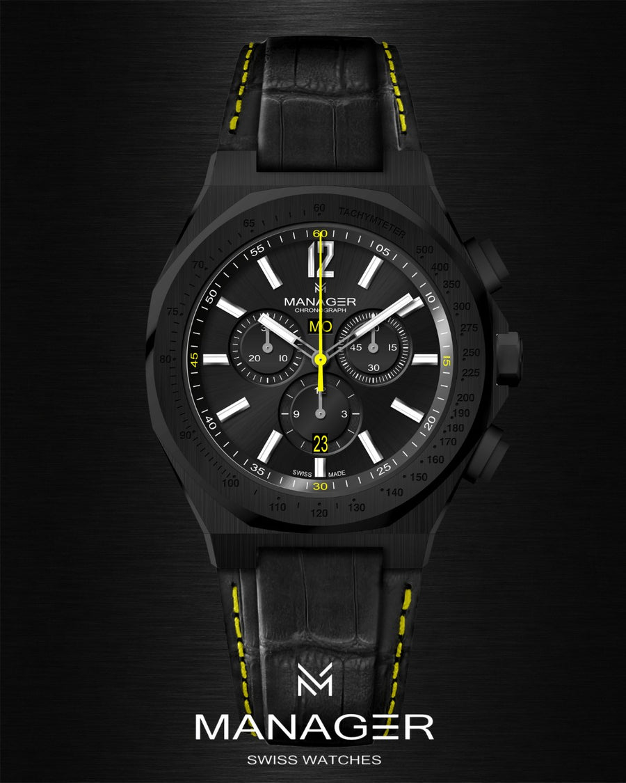 Manager Urban-Ch02 44 mm - Full Black