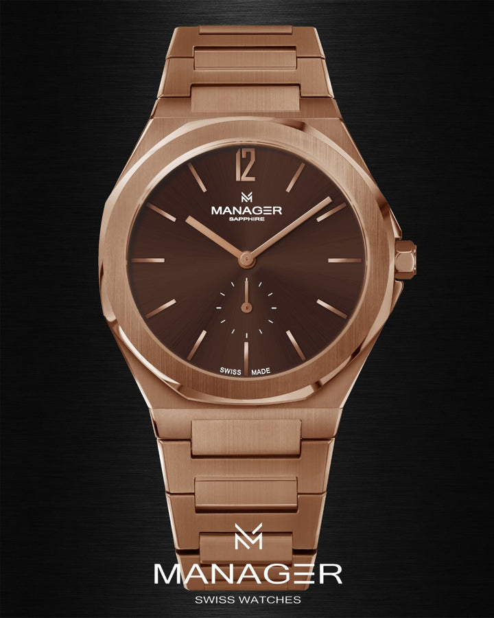 Manager Urban - 40 40 mm - Rose Gold & Bronze - Stainless Steel 316L