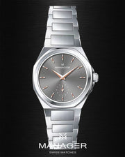 Manager Urban - Time 31 31 mm - Steel & Grey