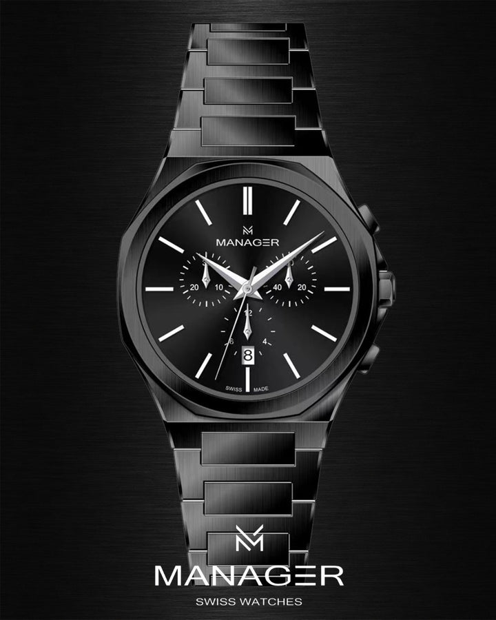 Manager Urban - Chrono 42 42 mm - Full Black